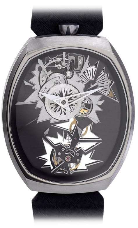 Fiona Krüger Mechanical Entropy Black & Rhodium