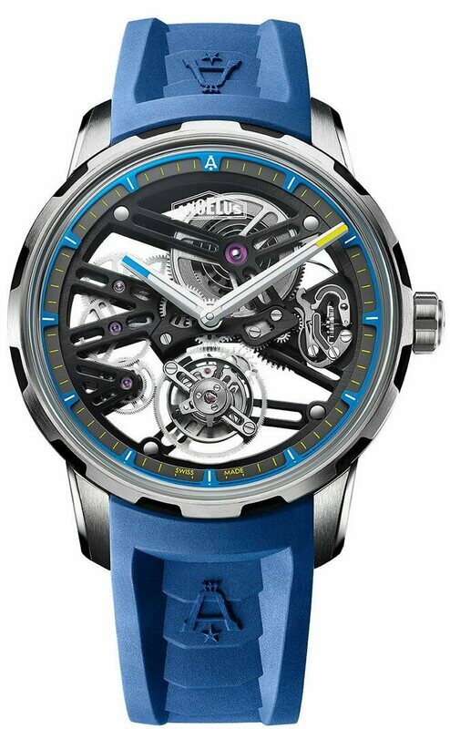 Angelus Tourbillon Skeleton U41 Blue