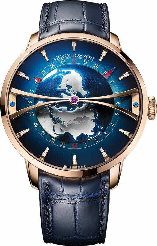 Arnold & Son Globetrotter Gold