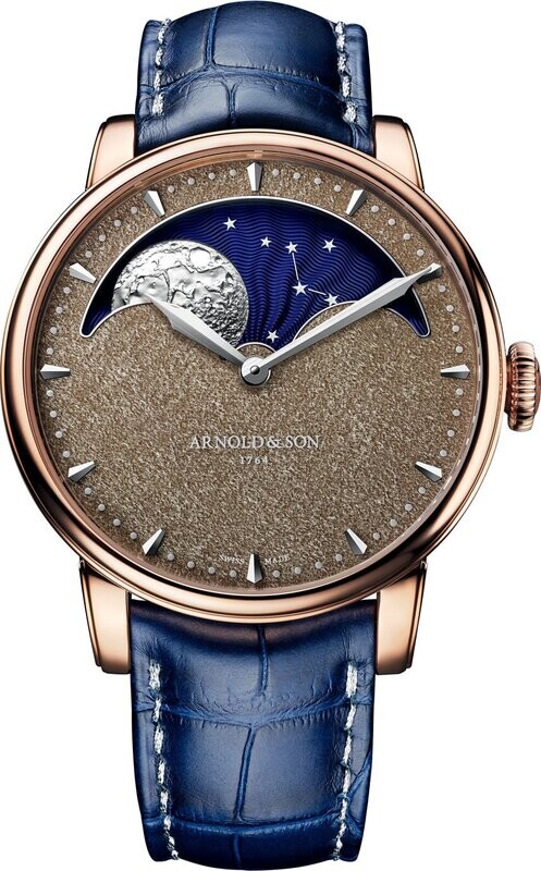 Arnold & Son HM Perpetual Moon Obsidian Dial