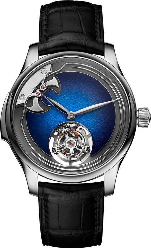 H. Moser & Cie. Endeavour Concept Minute Repeater Aqua Blue Titanium