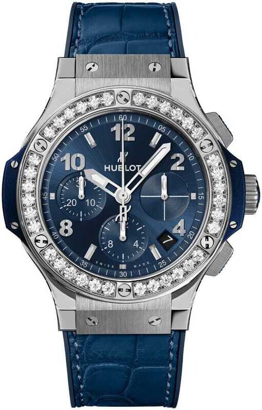 Hublot Big Bang Steel Blue Diamonds 341.SX.7170.LR.1204