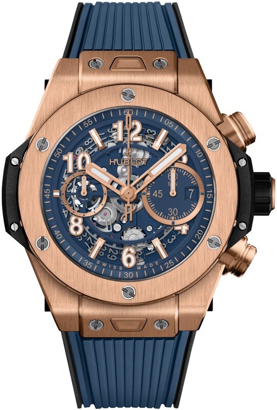 Hublot Big Bang Unico King Gold Blue 44mm 421.OX.5180.RX